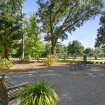 Garden view toward Tennis & Pickleball Courts